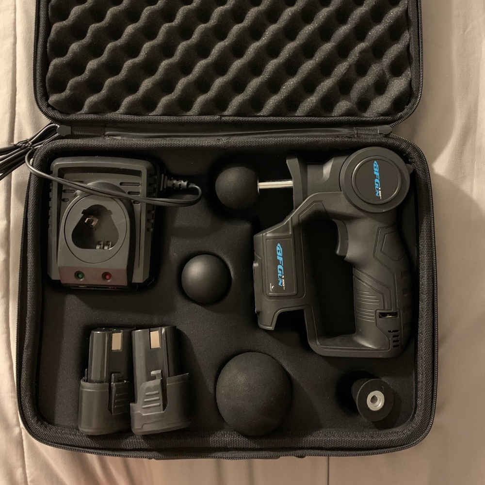 BFGun HyperDrive Percussive Therapy Muscle Massage Gun
